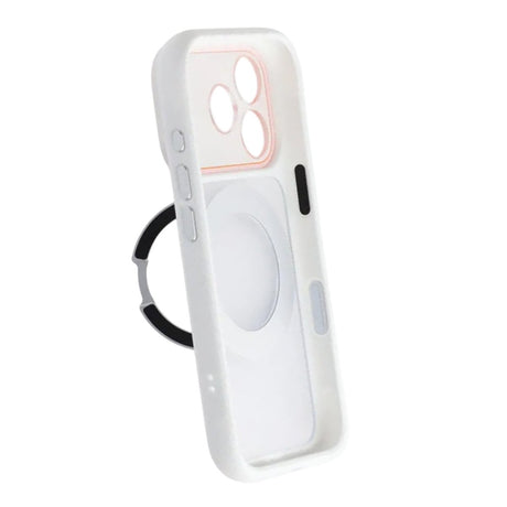 iPhone 17 Pro Max Skal Roterbart Stativ MagSafe Vit