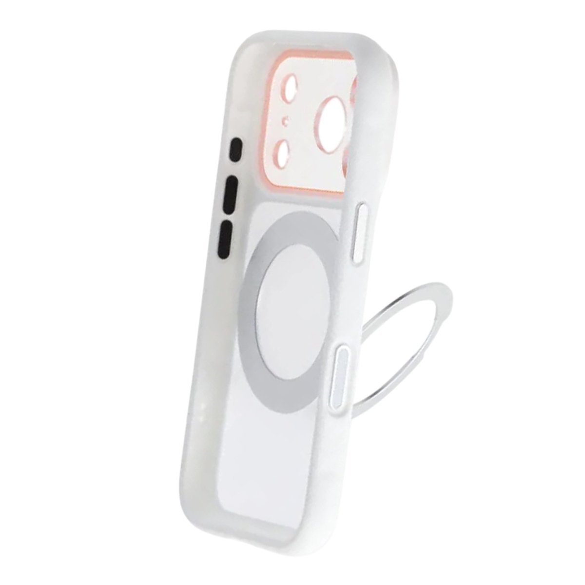iPhone 17 Pro Max Skal Roterbart Stativ MagSafe Vit