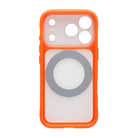 iPhone 17 Pro Skal Roterbart Stativ MagSafe Orange