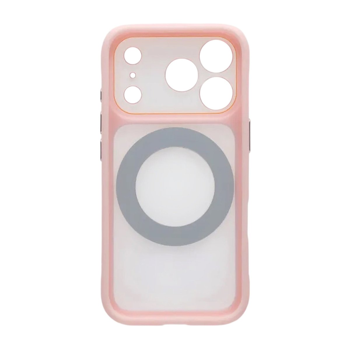 iPhone 17 Pro Skal Roterbart Stativ MagSafe Rosa