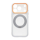 iPhone 17 Pro Skal Roterbart Stativ MagSafe Vit