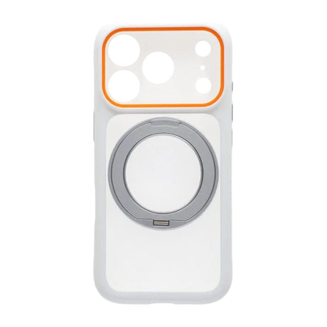 iPhone 17 Pro Skal Roterbart Stativ MagSafe Vit