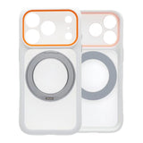 iPhone 17 Pro Skal Roterbart Stativ MagSafe Vit