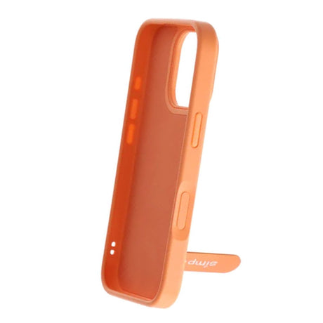 iPhone 16 Pro Max Skal Utfällbart Stativ Orange