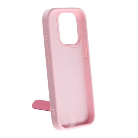 iPhone 16 Pro Skal Utfällbart Stativ Rosa