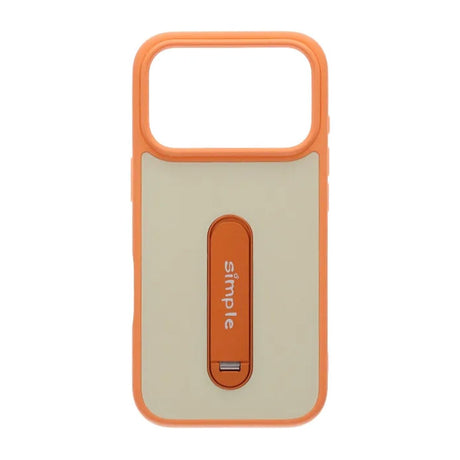 iPhone 17 Pro Max Skal Utfällbart Stativ Orange
