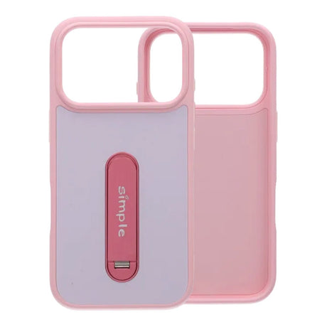 iPhone 17 Pro Skal Utfällbart Stativ Rosa