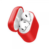 Baseus AirPods 1/2 Skal Silikon Röd