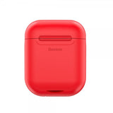Baseus AirPods 1/2 Skal Silikon Röd