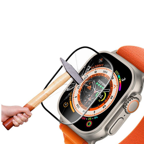 Apple Watch Ultra 1 49mm Skärmskydd Härdat Glas 3D