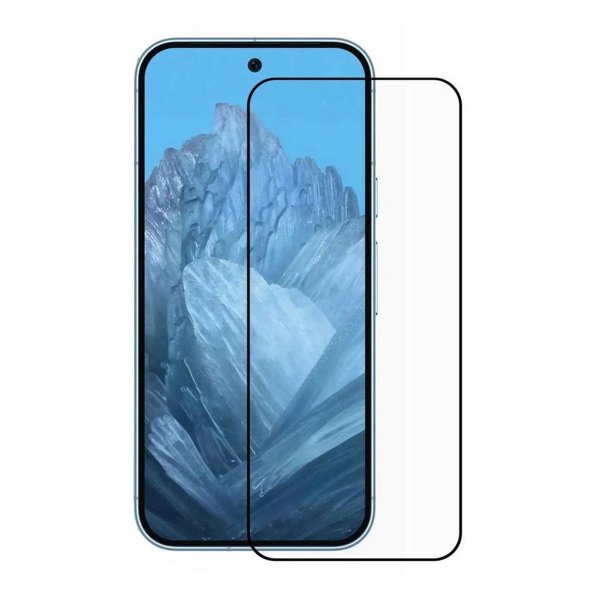 Google Pixel 9 Pro Skärmskydd Härdat Glas Heltäckande