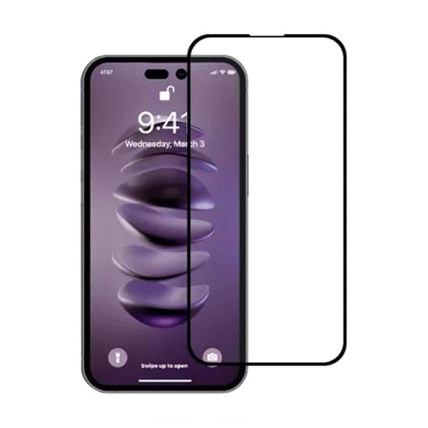 iPhone 14 Pro Skärmskydd 3D Härdat Glas
