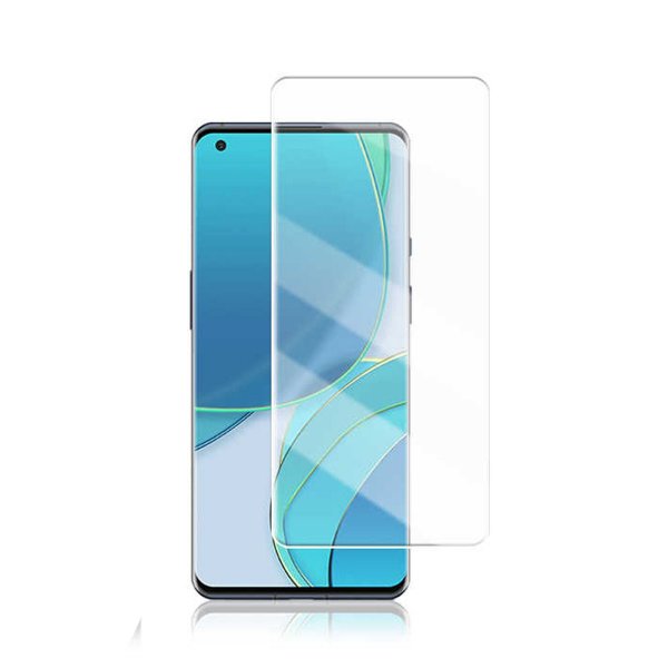 OnePlus 9 Skärmskydd UV-Ljus Härdat Glas