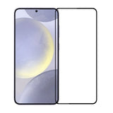 Samsung Galaxy S24 FE Skärmskydd Härdat Glas Aluminium ram