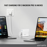 4smarts Skrivbordsladdare GaN Flex Pro 200W 4 USB-C