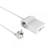 4smarts Skrivbordsladdare USB-C/A Power Strip Desk GaN 65W
