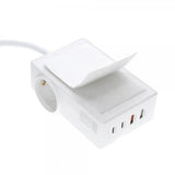 4smarts Skrivbordsladdare USB-C/A Power Strip Desk GaN 65W