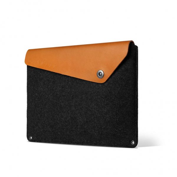 Mujjo MacBook Sleeve 12" Brun Svart