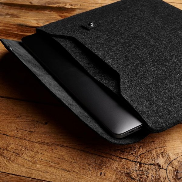 Mujjo MacBook Sleeve 13" Svart
