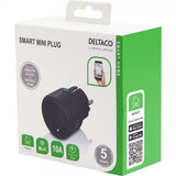 Deltaco Smart Home Smart Fjärrströmbrytare WiFi Svart