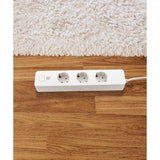 Deltaco Smart Home Smart Grenuttag WiFi 3xCEE 7/3 & 2xUSB-A 1.5m