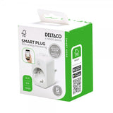 Deltaco Smart Home Smart stickkontakt med energiövervakning