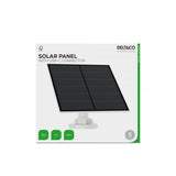 Deltaco Smart Home Solpanel med USB-C kontakt 5W 3m
