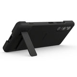 Sony Original Sony Xperia 1 V Skal Style Cover with Stand Svart