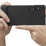 Sony Original Sony Xperia 1 V Skal Style Cover with Stand Svart