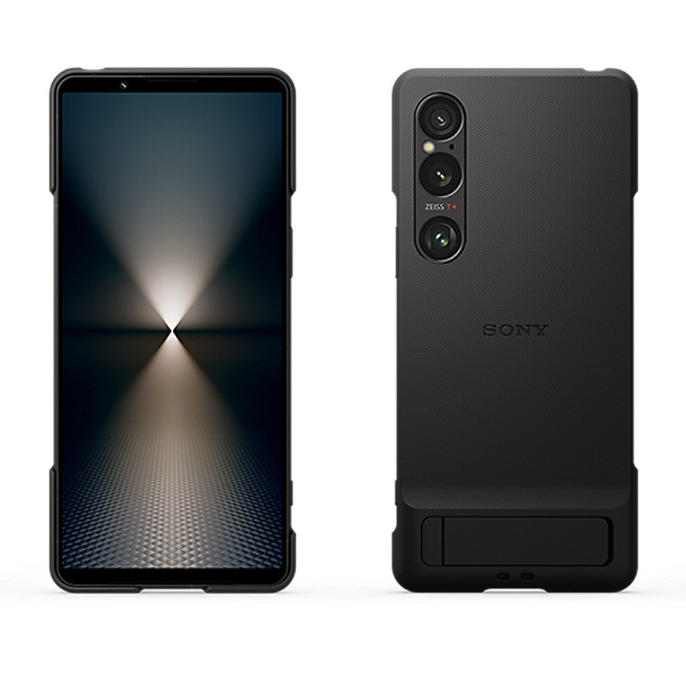 Sony Original Sony Xperia 1 VI Skal Style Cover with Stand Svart