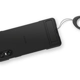 Sony Original Sony Xperia 10 VI Skal Style Cover with Stand Svart
