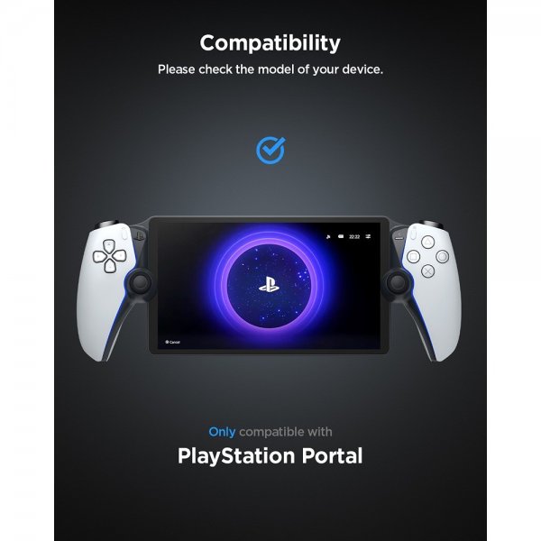 Spigen Sony PlayStation Portal Skal Thin Fit Svart