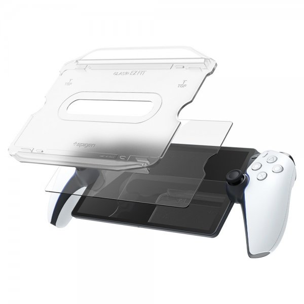 Spigen Sony PlayStation Portal Skärmskydd GLAS.tR EZ Fit