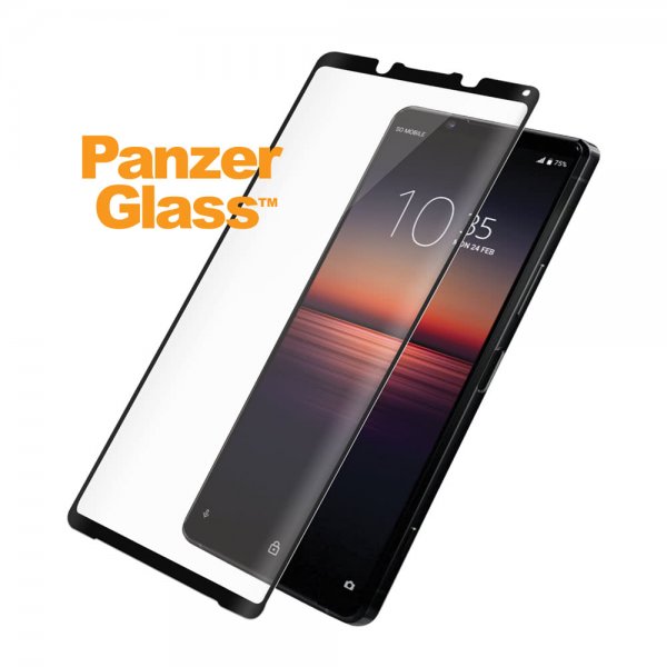 PanzerGlass Sony Xperia 1 II Skärmskydd CaseFriendly Curved Edges