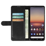 Krusell Sony Xperia 1 III Fodral PhoneWallet Svart