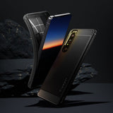 Spigen Sony Xperia 1 III Skal Rugged Armor Matte Black