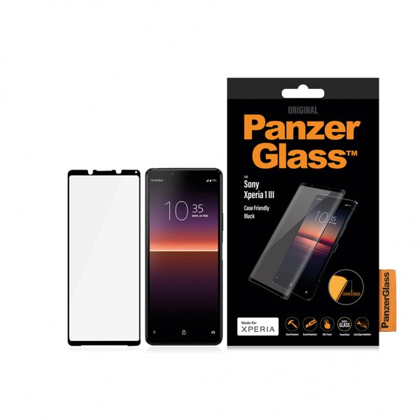 PanzerGlass Sony Xperia 1 III Skärmskydd CaseFriendly