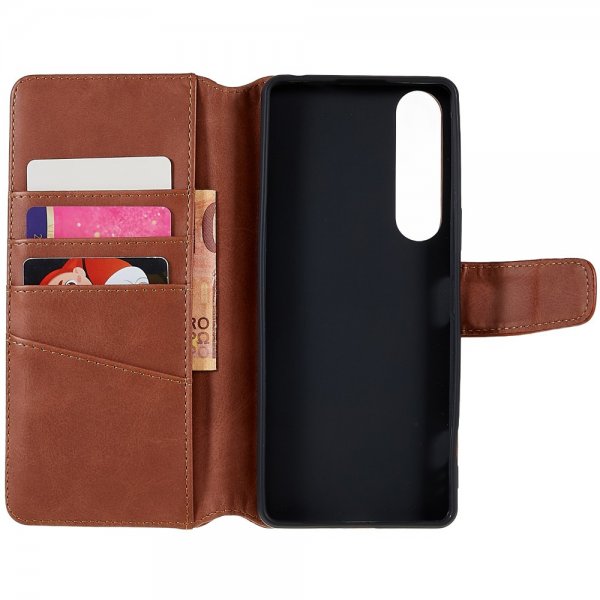Nordic Covers Sony Xperia 1 IV Fodral Essential Leather Maple Brown