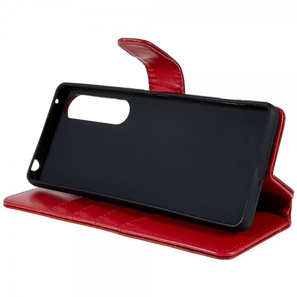 Nordic Covers Sony Xperia 1 IV Fodral Essential Leather Poppy Red