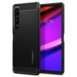 Spigen Sony Xperia 1 IV Skal Rugged Armor Matte Black