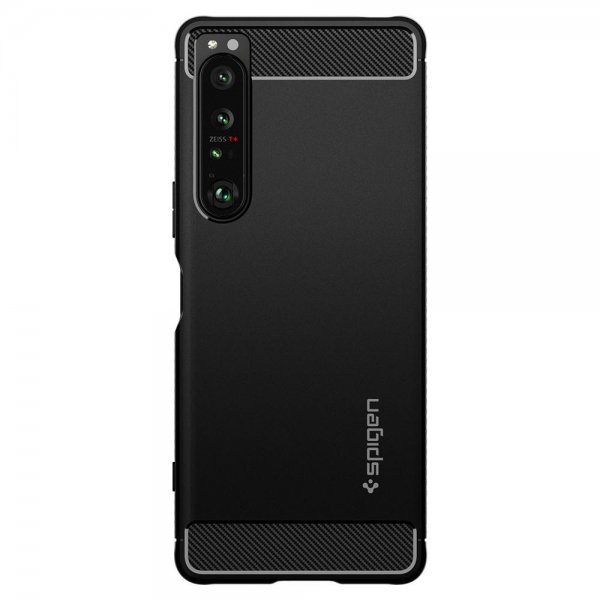 Spigen Sony Xperia 1 IV Skal Rugged Armor Matte Black