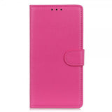 Sony Xperia 1 V Fodral Litchi Magenta