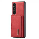 Dg.Ming Sony Xperia 1 V Skal M2 Series Löstagbar Korthållare Röd