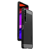 Spigen Sony Xperia 1 V Skal Rugged Armor Matte Black