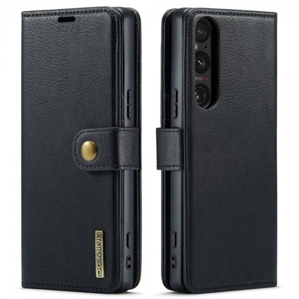 Dg.Ming Sony Xperia 1 VI Fodral med Löstagbart Skal Svart