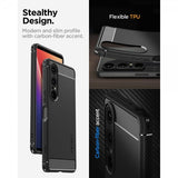Spigen Sony Xperia 1 VII Skal Rugged Armor Matte Black