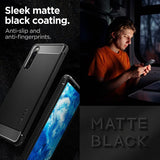 Spigen Sony Xperia 10 V Skal Rugged Armor Matte Black