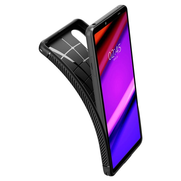 Spigen Sony Xperia 10 V Skal Rugged Armor Matte Black