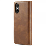 Dg.Ming Sony Xperia 10 VI Fodral med Löstagbart Skal Brun