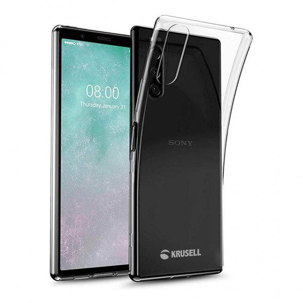 Krusell Sony Xperia 5 II Skal SoftCover Transparent